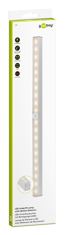 GOOBAY LED φωτιστικό 58288, με ανιχνευτή κίνησης, 3000K, 150lm, IP20