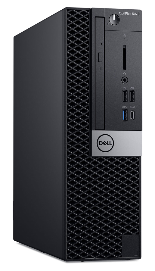 DELL PC OptiPlex 5070 SFF, Factory Refurbished Grade A, i5-9500, 8GB, 256GB SSD, DVD-RW, Windows 10 Pro