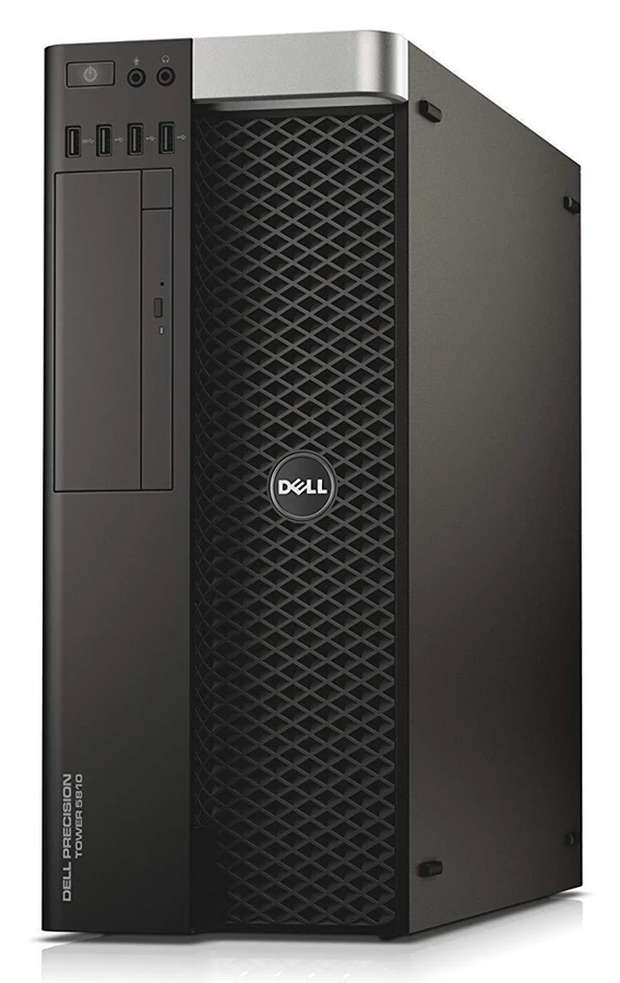 DELL Workstation Precision 5810, Refurbished Grade A Repainted, E5-1620 V3, 16GB, 250GB SSD, Nvidia Quadro M2000, DVD, FreeDOS