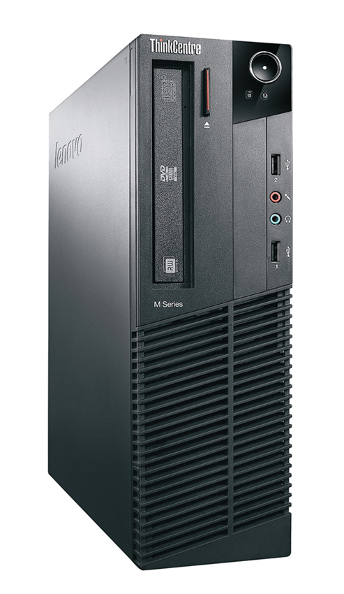 LENOVO PC ThinkCentre M91p SFF, Refurbished Grade A Repainted, i5-2400, 4GB, 500GB, DVD, FreeDOS