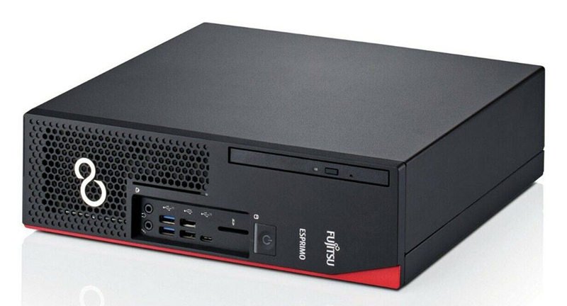 FUJITSU PC Esprimo D738 SFF, Refurbished Grade A Repainted, i5-8400, 8GB, 256GB M,2, DVD-RW, FreeDOS