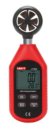 UNI-T mini ανεμόμετρο τσέπης UT363, με οθόνη