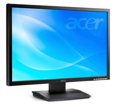 ACER used οθόνη V223W LCD, 22" 1680x1050px, VGA/DVI, Grade B