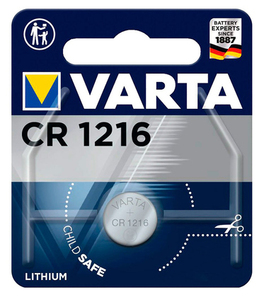 VARTA μπαταρία λιθίου CR1216, 3V, 1τμχ