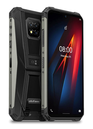 ULEFONE smartphone Armor 8, 6.1", 4/64GB, 5580mAh, IP68/IP69K, μαύρο