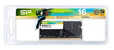 SILICON POWER μνήμη DDR4 SODimm SP016GBSFU266X02, 16GB, 2666MHz, CL19