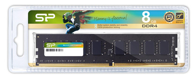 SILICON POWER μνήμη DDR4 UDIMM SP008GBLFU266X02, 8GB, 2666MHz, CL19