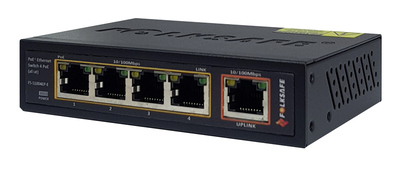 FOLKSAFE PoE Ethernet Switch FS-S1004EP-E, 4 Ports 10/100Mbps