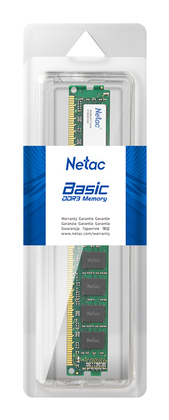 NETAC μνήμη DDR3 UDIMM NTBSD3P16SP-04, 4GB, 1600MHz, CL11