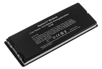 POWERTECH συμβατή μπαταρία για Apple Macbook 13 A1185, μαύρη