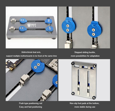 BEST βάση motherboard BST-001P για επισκευή smartphone, 2-axis, 9x13cm