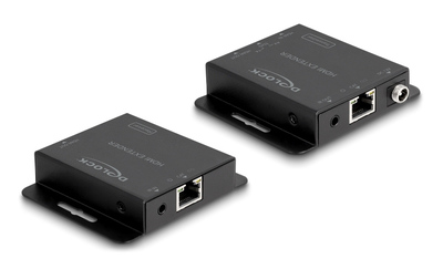 DELOCK HDMI video extender 65832, Cat.6 έως 70m, Power Over Cable, 4K