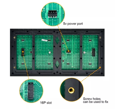 KEYESTUDIO LED panel module P10 KT0182 για Arduino, 16x32cm, κόκκινο