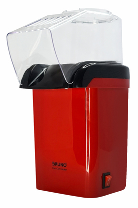 BRUNO συσκευή παρασκευής ποπ-κορν BRN-0085, 1200W, κόκκινη