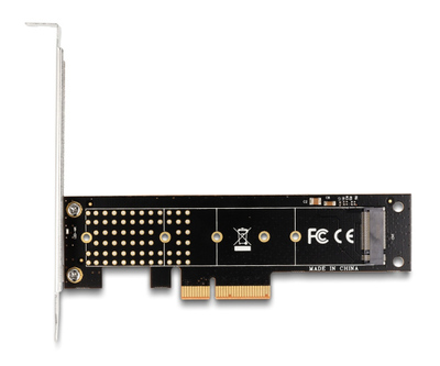 DELOCK κάρτα επέκτασης PCIe x4 σε M.2 M Key 110mm 89836, NVMe