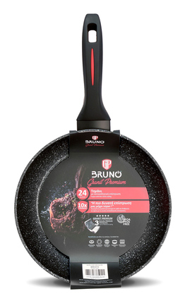 BRUNO τηγάνι Granit Premium BRN-0112 με αντικολλητική επίστρωση, 24cm