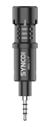 SYNCO μικρόφωνο για smartphone SY-U1P-MMIC, 3.5mm, μαύρο