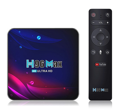 H96 TV Box Max V11, 4K, RK3318, 4/64GB, Bluetooth remote, Android 11