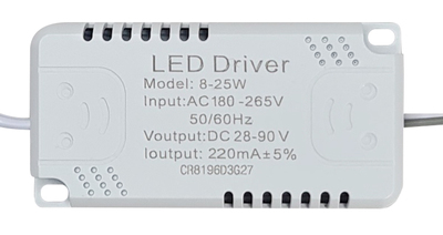 LED Driver SPHLL-DRIVER-011, 8-25W, 1.7x3.6x7cm