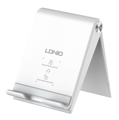 LDNIO βάση smartphone MG07, foldable, 4.7-7.2", λευκή