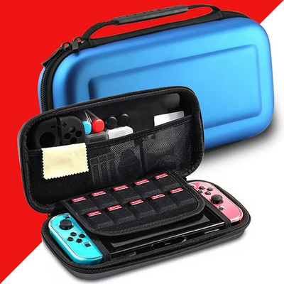 Θήκη μεταφοράς για Nintendo Switch AK223D, 26x12.5x5.5cm, μπλε