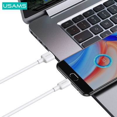 USAMS καλώδιο micro USB σε USB US-SJ607, 10W, 1m, λευκό