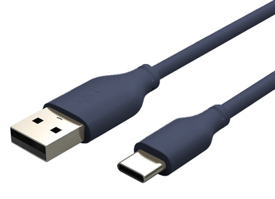 CABLETIME καλώδιο USB-C σε USB CT-CMAMN1, 15W, 480Mbps, 2m, μπλε