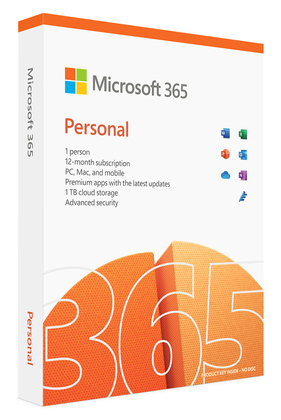 MICROSOFT Office 365 Personal QQ2-00989, English, medialess P8, 1 έτος