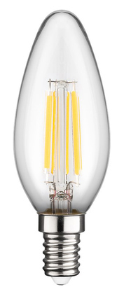 GOOBAY LED λάμπα candle 65393, E14, Filament, 6W, 2700K, 1055lm