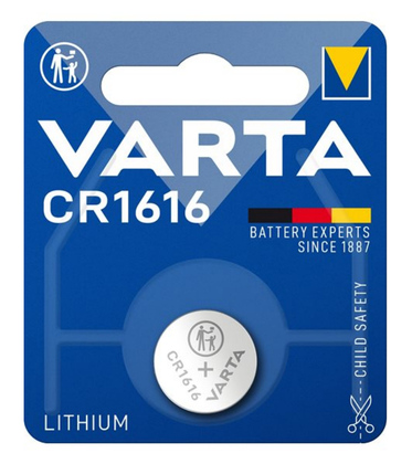 VARTA μπαταρία λιθίου CR1616, 3V, 1τμχ