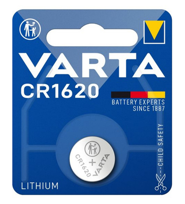 VARTA μπαταρία λιθίου CR1620, 3V, 1τμχ
