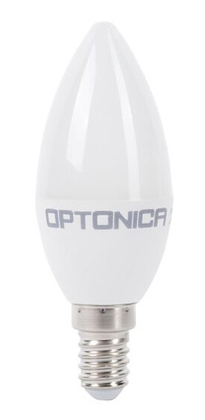 OPTONICA LED λάμπα candle C37 1429, 8W, 4500K, 710lm, E14
