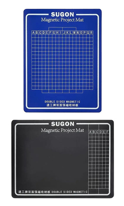 SUGON μαγνητική mat βάση SGN-MAT, 2 όψεων, 15x11.5cm