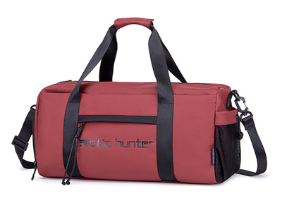 ARCTIC HUNTER τσάντα ταξιδίου LX00537 με θήκη παπουτσιών, 25L, κόκκινη