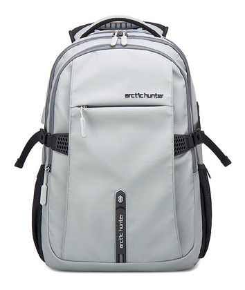 ARCTIC HUNTER τσάντα πλάτης B00388 με θήκη laptop 15.6", USB, 27L, γκρι