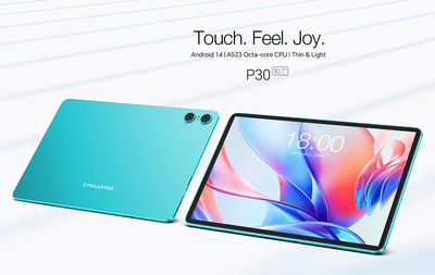 TECLAST tablet P30, 10.1", 4/64GB, Android 14, 6000mAh, μπλε