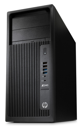 HP Workstation Z240, E3-1230 V5, 8/1TB, K620, REF SQR