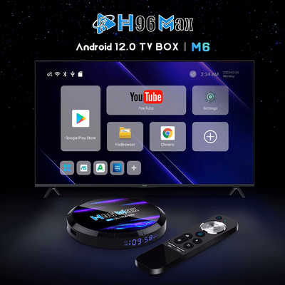 H96 TV Box Μ6, 8K, H618, 4/32GB, WiFi 6, Android 12