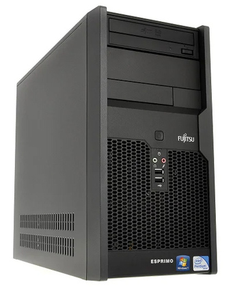 FUJITSU PC P2560 MT, C2D E7500, 2/500GB, DVD, REF SQR