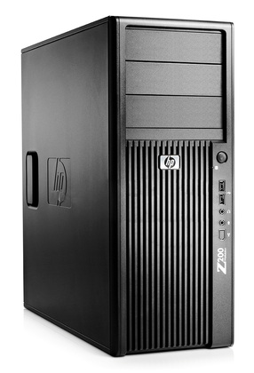 HP Workstation Z200 Tower, X3450, 8/240GB SSD, DVD, REF SQR