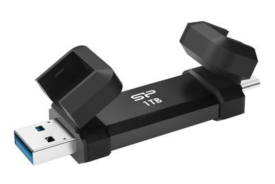 SILICON POWER εξωτερικός SSD Marvel Xtreme DS72 USB-C/USB 3.2 1TB, μαύρο