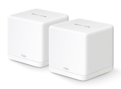 MERCUSYS Mesh WiFi 6 System Halo H60X, 1500Mbps Dual Band, 2τμχ, V.1.0