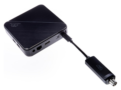 HOMATICS δεκτής κεραίας DVBT2TUNER για TV Box, DVB-T2, USB-C, μαύρος