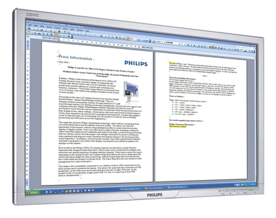 PHILIPS used οθόνη 220WS8 LCD, 22" 1680x1050, VGA/DVI, χωρίς βάση, GA