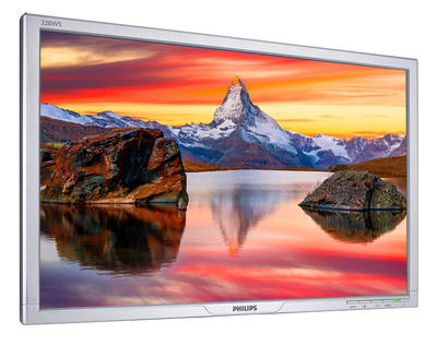 PHILIPS used οθόνη 220WS8 LCD, 22" 1680x1050, VGA/DVI, χωρίς βάση, GA