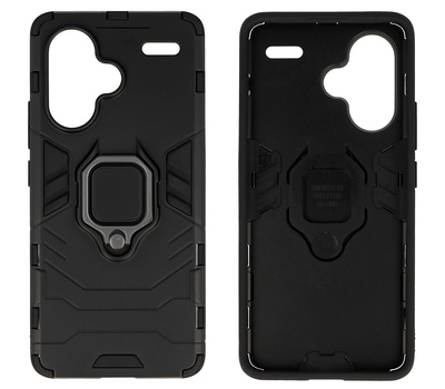 POWERTECH θήκη Ring Armor MOB-1984 για Xiaomi Redmi Note 13 Pro Plus 5G, μαύρη