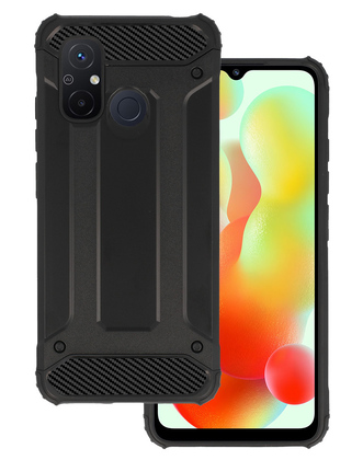 POWERTECH θήκη Armor Carbon MOB-1966 για Xiaomi Redmi 12C/11A, μαύρη