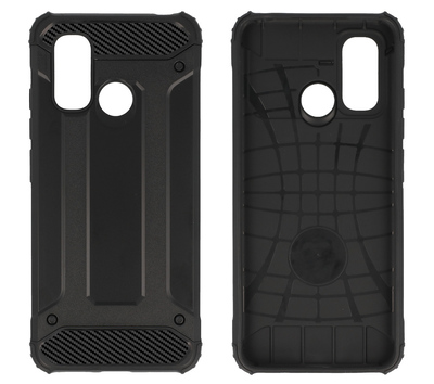 POWERTECH θήκη Armor Carbon MOB-1966 για Xiaomi Redmi 12C/11A, μαύρη