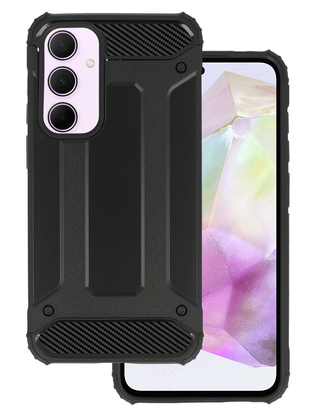 POWERTECH θήκη Armor Carbon MOB-1964 για Samsung Galaxy A55 5G, μαύρη