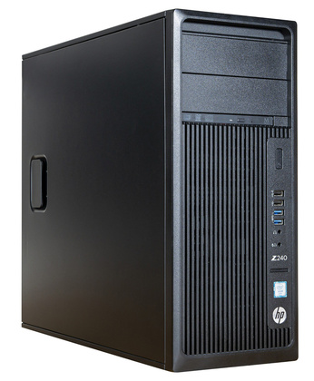 HP WorkStation Z240 MT, Refurbished Grade A Repainted, i7-6700, 8GB, 250GB HDD, DVD, Nvidia Quadro M2000, FreeDOS